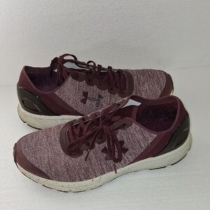 Under Armour Burgundy Running Sneakers USA 11